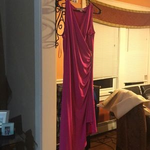 Pink cocktail dress